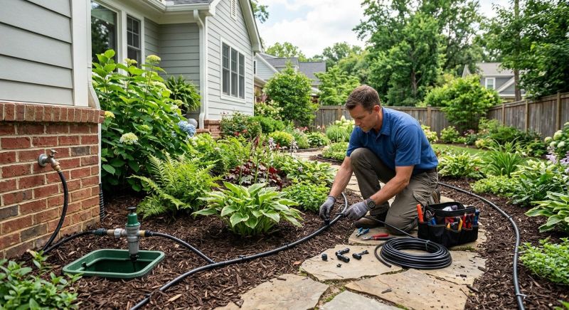 Drip System Installation in Aiken, SC