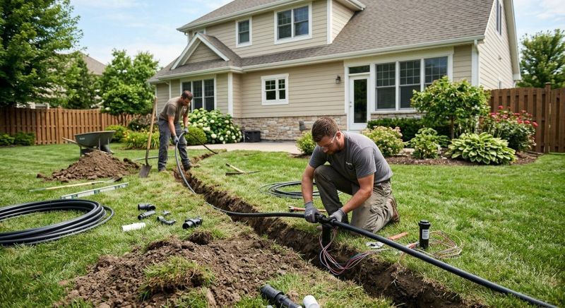 Outdoor Sprinkler Installation in Ventura County, CA