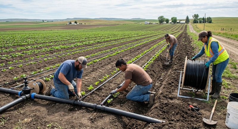 Crop Irrigation Installation in Ventura County, CA