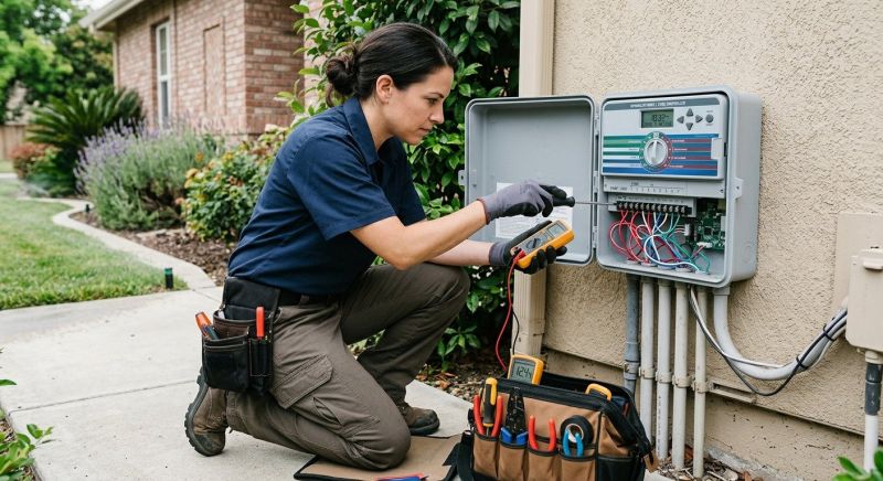 Damaged Sprinkler Repair in Aiken, SC