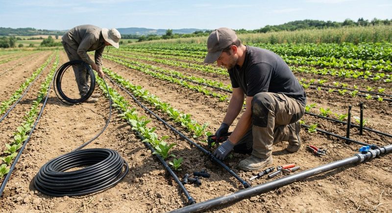 Drip Irrigation Installation in Aiken, SC