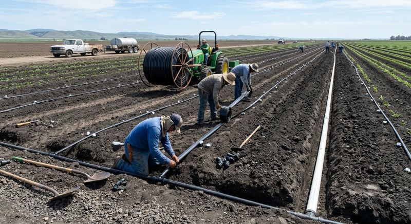 Farm Irrigation Installation in Ventura County, CA