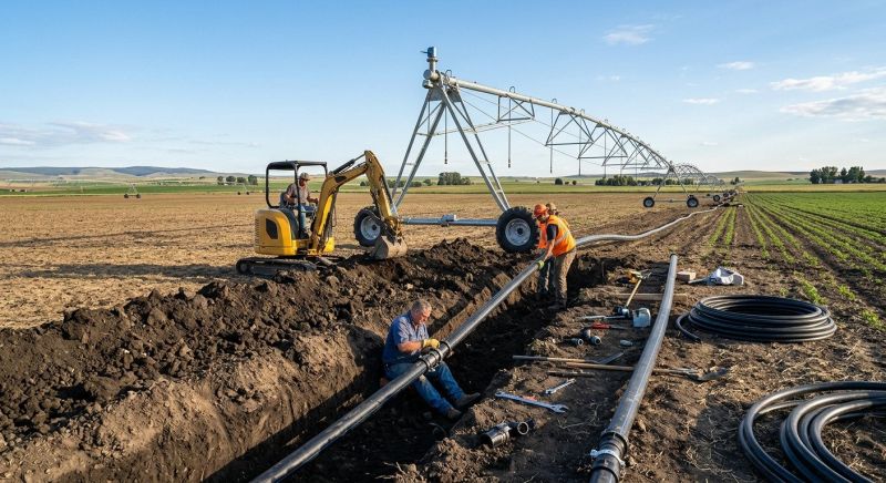 Farm Irrigation Installation in Ventura County, CA