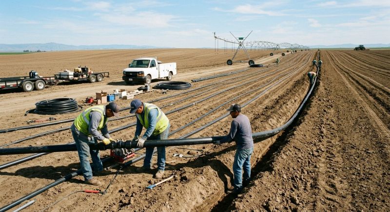 Field Irrigation Installation in Honolulu, HI