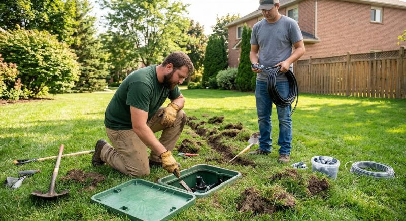 Garden Irrigation Installation in Aiken, SC
