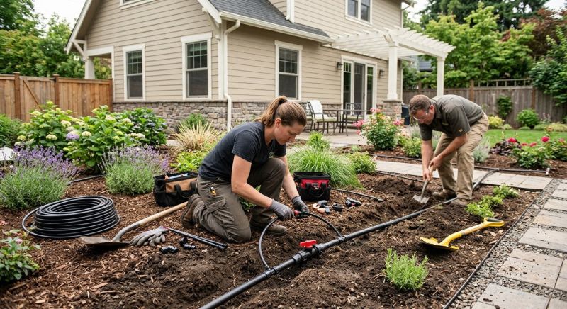 Garden Irrigation Installation in Honolulu, HI
