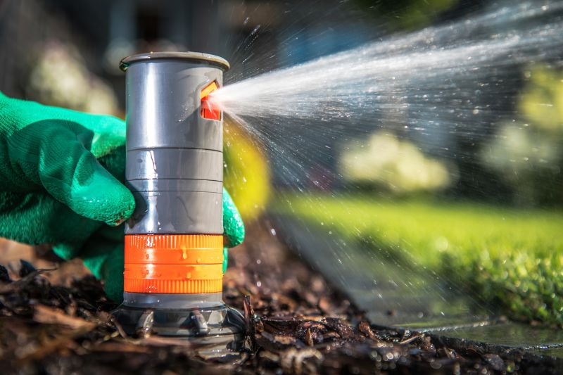 Garden Sprinkler Installation
