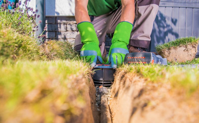 Garden Sprinkler Installation