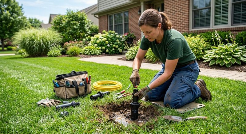 Garden Sprinkler Repair in Ventura County, CA