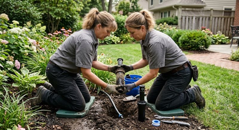 Garden Sprinkler Replacement in Aiken, SC