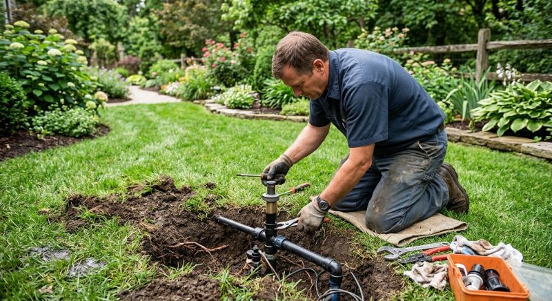 Garden Sprinkler Replacement in Ventura County, CA