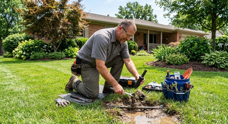 Grass Sprinkler Repair in Ventura County, CA