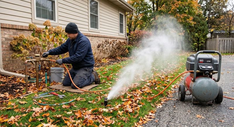 Irrigation Winterization in Carson City, NV