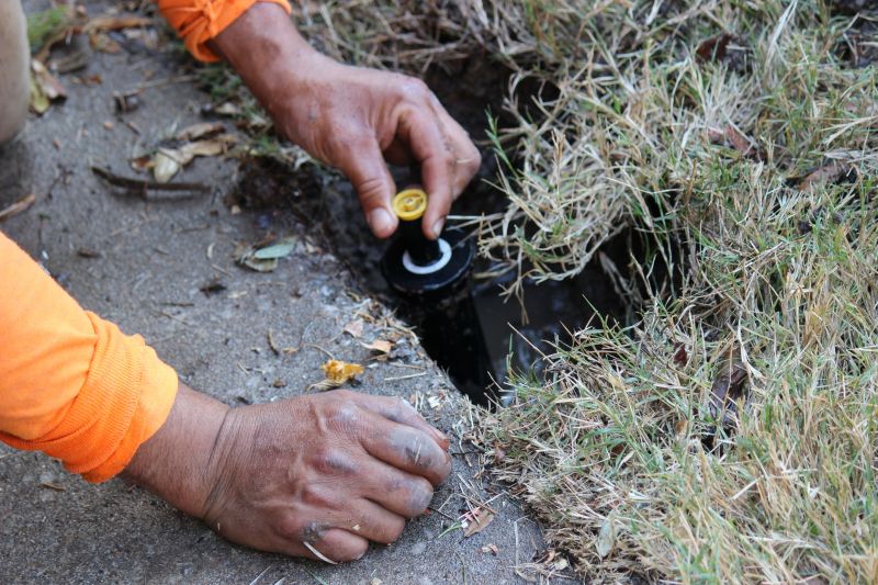 Lawn Sprinkler Repair