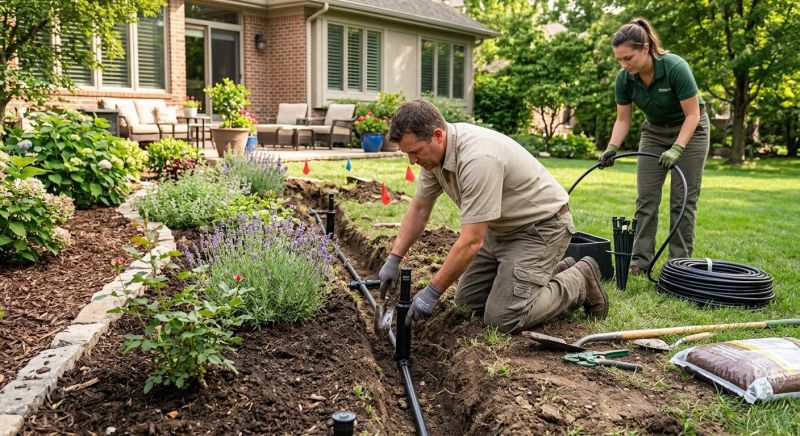 Watering System Installation in Aiken, SC